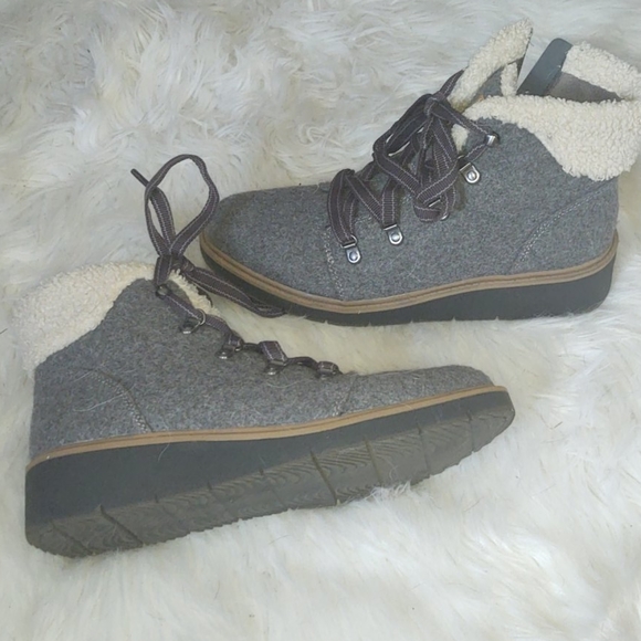 Dr Scholl's Wool Ankle booties - Picture 3 of 5